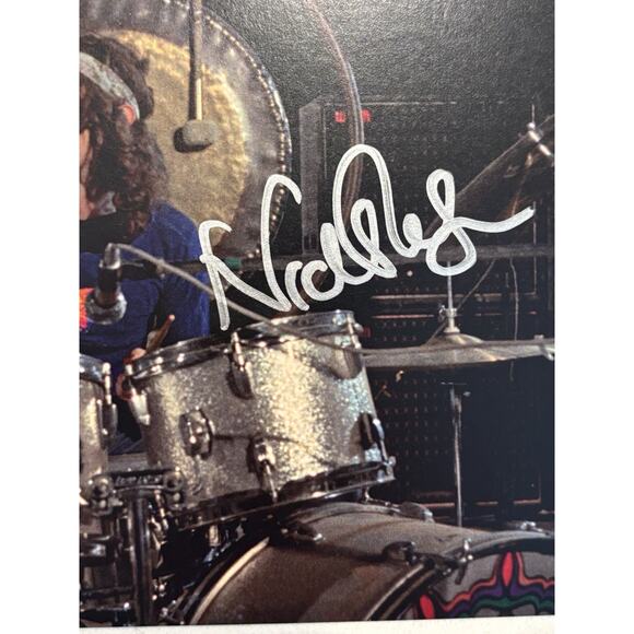 Nick Mason Limited Edition Signed Postcard Pink Floyd At Pompeii MCMLXXII 2 CD 2 - Picture 5 of 9